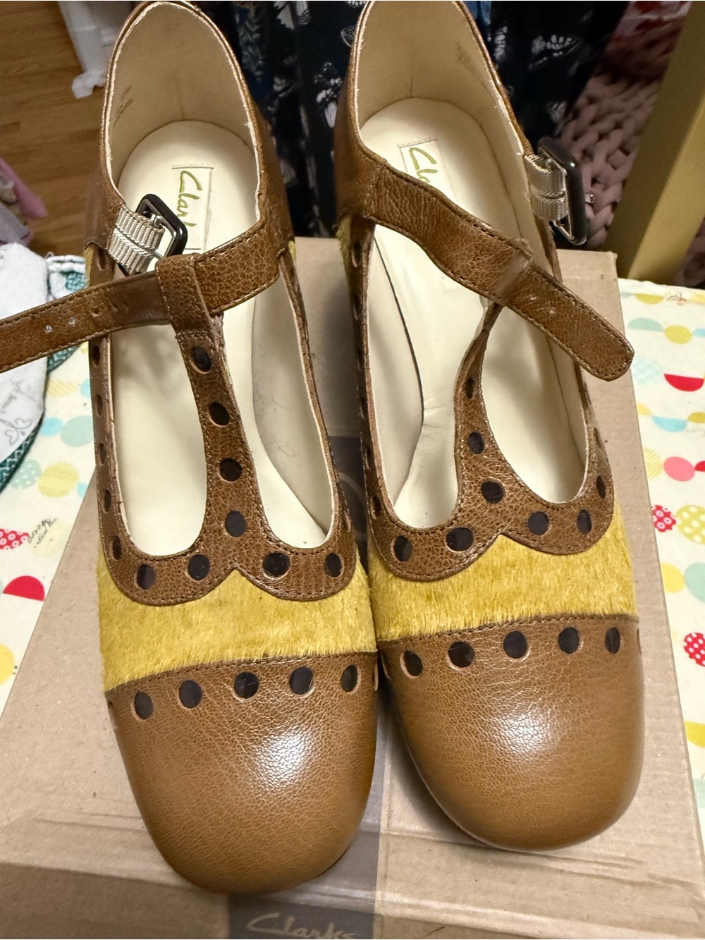 Orla Kiely Shoes (Clarks) Size 9 new
